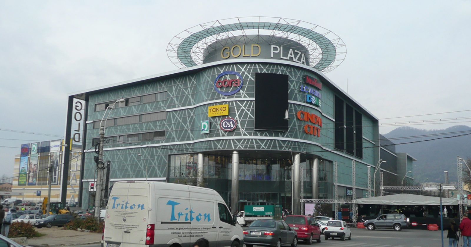 Opening of Gold Plaza in Baia Mare. Paulinyi and Partners